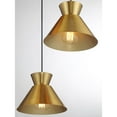 thumbnail image 6 of Multi-Point Chandelier in Natural Brass, 6 of 7