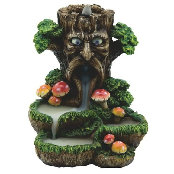 Forest Genie Back Flow Incense Burner 6 Inch New