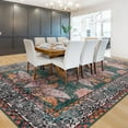 thumbnail image 4 of Ultrug Vintage Rugs Soft Accent Area Rug for Bedroom Living Room Home Decor Boho Carpet,4'x6',Green, 4 of 7