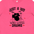 thumbnail image 4 of Inktastic Future Drummer Kid Loves Drums Youth T-Shirt, 4 of 5