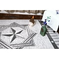 thumbnail image 3 of Furnishmyplace Furnish My Place Texas Star Rug - Peach, Novelty Star Rug 2'x4', 3 of 13