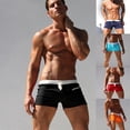 thumbnail image 5 of Swimwear Men Shorts Gym Short Quick-Drying Swimming-Trunks Spring Beach-Wear Bathing-Suit Summer Rash-Guard Sports Surf, 5 of 5