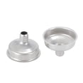 thumbnail image 3 of Cateissary Embudo de acero inoxidable, tolva práctica de boca ancha, herramientas de cocina desmontables, embudos, utensilios de cocina, barra de Barra de herramientas, 3 of 6