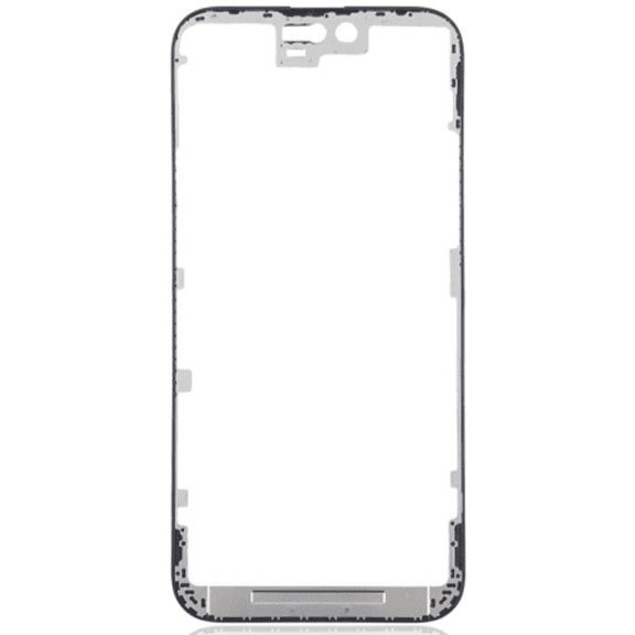 Replacement LCD Frame Without Glue Compatible For iPhone 15 Pro Max (5 Pack)