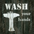 thumbnail image 2 of Robinson, Carol 15x15 White Modern Wood Framed Museum Art Print Titled - Wash Your Hands, 2 of 4