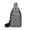 Gray, variant on Dxzfnsa 2026 Upgrade Crossbody Bag Chest Bag Travel Sports Shoulder Bag Casual Crossbody Bag Small Backpack