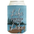 thumbnail image 4 of Lake Gifts Life is Better at the Lake Can Coolers Set 24-Pack Can Drink Thermocoolers Party Pack, 4 of 8