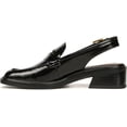 thumbnail image 3 of Franco Sarto Womens Giada Slingback Loafer Heel Black Gloss 5M, 3 of 5