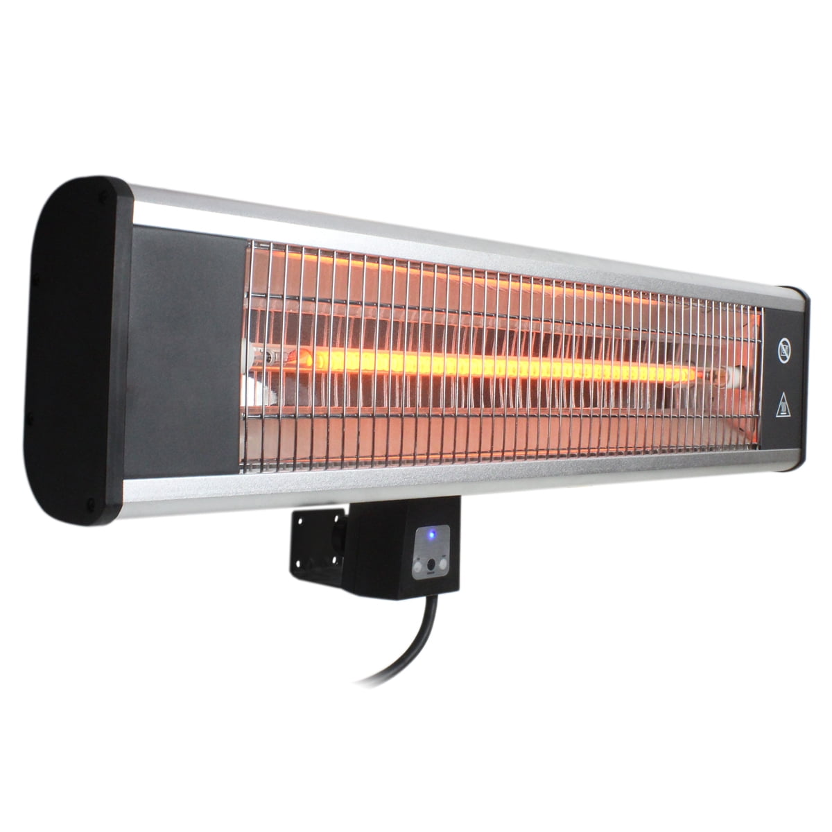 Maxx Air 25 in. Electric Radiant Wall Mount Patio Heater with Remote