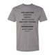 thumbnail image 1 of CAMISETA DE TRI-BLEND HECHO HECHO HECHO DE EEUU - ATLETICO GRAY - Fuente negra - l Gravity Outdoor Co. Camiseta de manga corta, 1 of 1