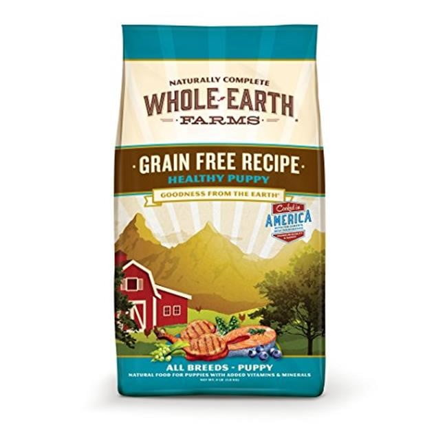 Whole Earth Farms GrainFree Healthy Puppy Dry Dog Food, 4 lb Walmart
