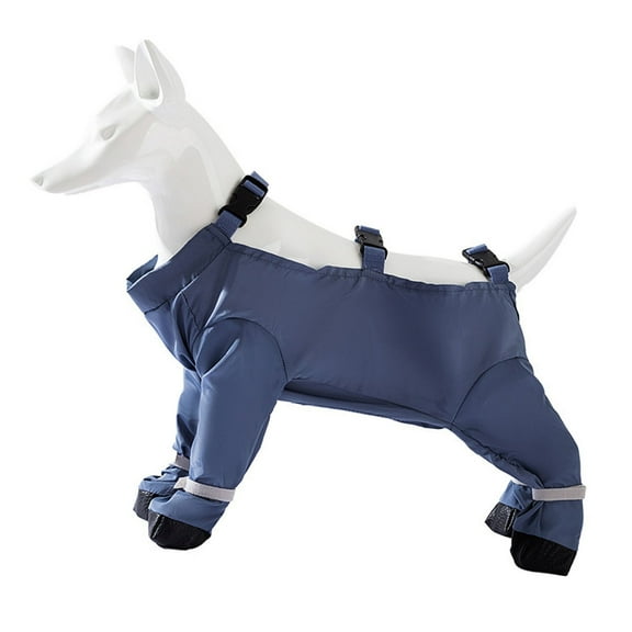 Dog Waterproof Leggings Shoes Suspender Booties Adjustable Pet Rain Suspender Booties Rainwear Walks and Outings