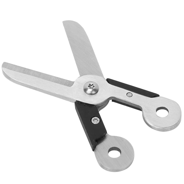 Tijeras de Llavero, Pequeña Tijera Ligera Anti la Los Perdidos de Acero Inoxidable 2pcs Práctico para viajar
