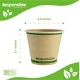 thumbnail image 2 of 8 oz Hot Cups | Tree-Less™ Compostable Paper, 2 of 3