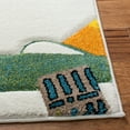 thumbnail image 3 of SAFAVIEH Carousel Kids Caroline Airplanes Area Rug, Ivory/Blue, 4' x 6', 3 of 11