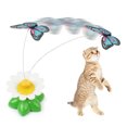 thumbnail image 2 of UDIYO Funny Pet Cat Electric Rotating Wire Butterfly Bird Kitten Teaser Play Toy Gift, 2 of 7