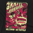 thumbnail image 2 of Superman T-Shirt Metropolis Meltdown Unisex Graphic Tee For Men & Women, 2 of 7