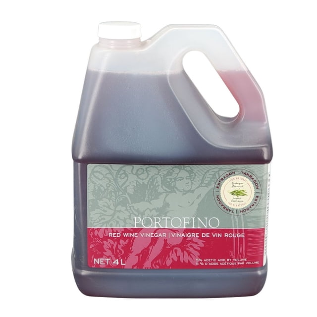 Portofino Vin de Cuisine Rouge - 1ct - 4Ltr - Arôme Riche et Robuste pour Réductions Culinaires Professionnelles (1ct)