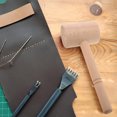 thumbnail image 4 of AURARMLET 1Pcs Wood Chisel Mallet Chocolate For Crafting Diy Projects Beginners, 4 of 8
