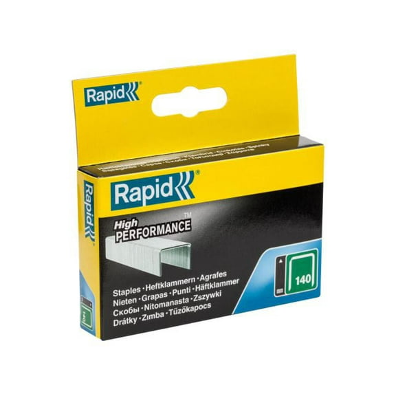 Rapid - 140/10 10mm Galvanised Staples (Box 2000)