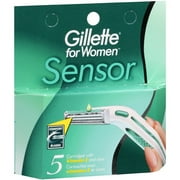 P & G Gillette Sensor Cartridges, 5 ea