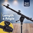 thumbnail image 4 of Soporte para micrófono Hola! Música HPS-101KD con altura ajustable, 4 of 7
