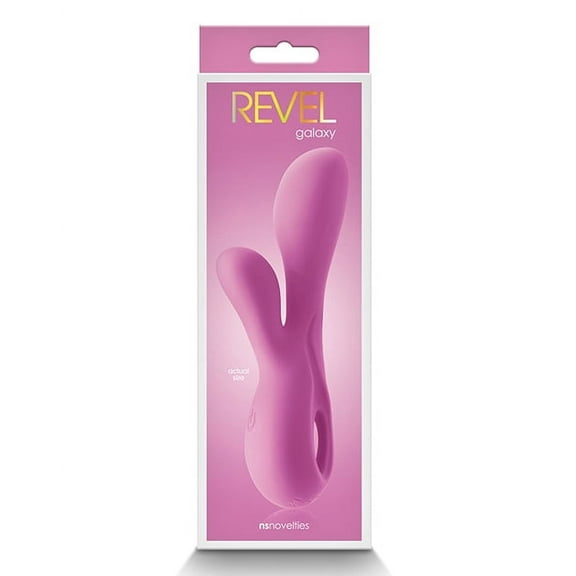 New Sensations Novelties Revel Galaxy Dual Stimulator Pink, G-Spot Vibrator