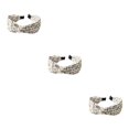 thumbnail image 1 of Sonducket Diadema Estampado floral Bandas para el cabello Diademas retorcidas Sombreros Blanco Type1 NO1, 1 of 6
