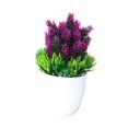 thumbnail image 3 of de 2 plantas en macetas artificiales realistas para oficina en hogar, plantas falsas para decoración de cocina BLESIY Plantas de bonsai en maceta, 3 of 8