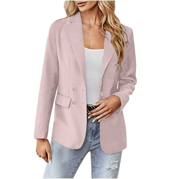 Spring Savings Clearance Lindreshi Shackets for Women Fall Clearance Women Fashion Casual Comfortable Soild Long Sleeve Tops Jacket Outwear