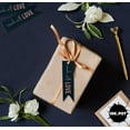 thumbnail image 4 of Inkdotpot Pack Of 50 Real Rose Gold Foil Paper Tags Made With Love Text Favor Hang Tags, 4 of 6