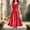 003 Red, variant on Women Renaissance Midi Dress Sleeveless Pleated Tie Ruffle Hem Dresses Victorian Medieval Costume Dress