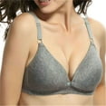 thumbnail image 1 of Women Breast-fed Removable Front Buckles Nursing Bra, 1 of 2
