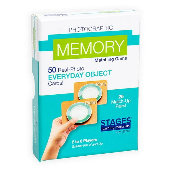 STAGES LEARNING MATERIALS MEMORY GAMES - EVERYDAY OBJECTS