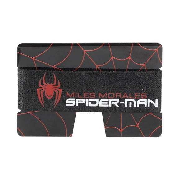 Marvel Miles Morales Game Mask & Logo Black 9 CM Card Wallet