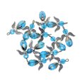 thumbnail image 3 of Dijes de ángel Sunnimix 12pc Colgantes de DIY Azul real, 3 of 8