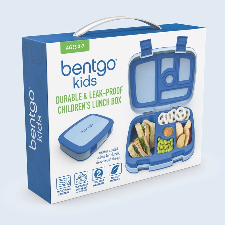 Bentgo Kids Bento Lunch Box, 5-Compartment Blue photo 3