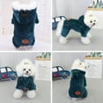 thumbnail image 4 of Dog Sweater, Pet Hoodie for Cold Weather, Coat Hooded Sweatshirt for Large and Small Dogs, Soft and Warm Pet Coat, Winter Pet Jacket, Doggy Apparel Costumes, Puppy Outfits Snap On Hoodies, 4 of 10