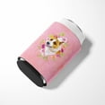 thumbnail image 3 of Carolines Treasures CK4114CC Bull Terrier Pink Flowers Can or Bottle Hugger Can Hugger multicolor, 3 of 5
