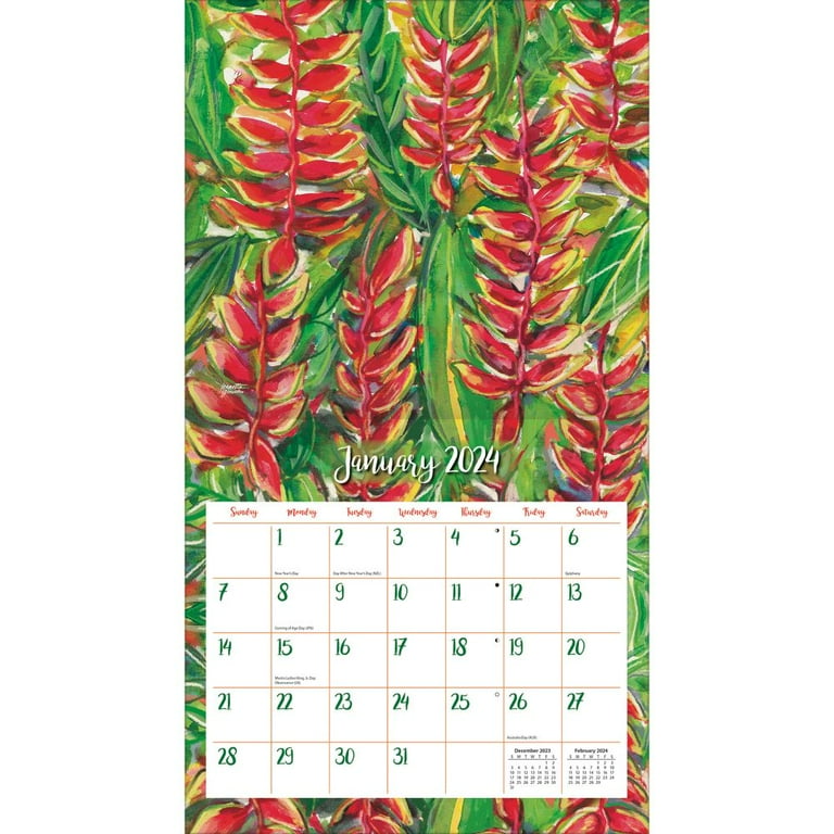 Lang Companies, Lush Life 2024 Wall Calendar - Walmart.com