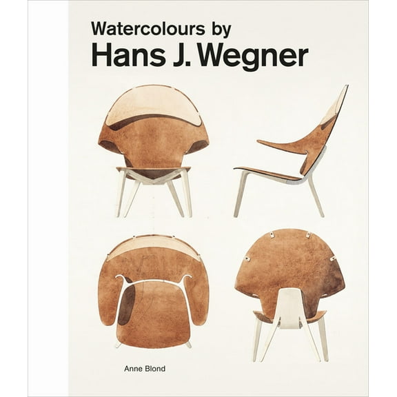 Watercolors by Hans J. Wegner, (Hardcover)