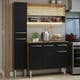 thumbnail image 2 of Mueble de Cocina Compacta 137cm Sin Tarja Emilly Madesa 09 MN, 2 of 10