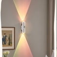 thumbnail image 2 of Aplique de Pared con Sensor de Movimiento Dinámico RGB, Barra de Luz Ambiental de 7 Colores para Pasillo y Sala de Juegos, Lámpara Nocturna Magnética Recargable, 2 of 7
