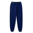thumbnail image 1 of 17 Color Otoño Nuevos Hombres / mujeres Joggers Marca Pantalones masculinos Pantalones casuales Pantalones de chándal Jogger Casual Fitness Workout Sweatpantsnavy blueAsia XXL 75-85 KG, 1 of 3