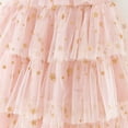 thumbnail image 4 of Bearichfupo Kids Children Girls Summer Sleeveless Princess Dress Fashion Polka Dot Cake Mesh Dress, Sizes 7-8 Years, 4 of 5