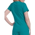 thumbnail image 5 of Urbane by Landau Women's Sophie Crossover Tunic Scrub Top, Style 9577, 5 of 5
