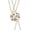 Gold, variant on Unique Celestials Fashion Necklace Geometric Sun Moon Star Clouds Jewelry