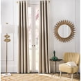 thumbnail image 3 of SAFAVIEH Patras Grommet Curtain Panel, 52" x 84", Beige, 3 of 5
