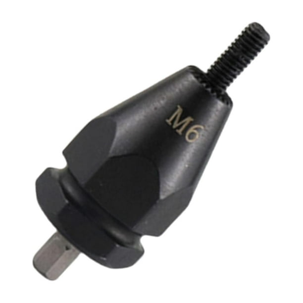 Adaptador de Tuercas de Remache Baoblaze Herramienta de Inserción de Tuercas de Remache Mandril de M6