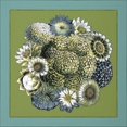 thumbnail image 3 of Zarris, Chariklia 15x15 Black Modern Framed Museum Art Print Titled - Small Celadon Bouquet IV, 3 of 5